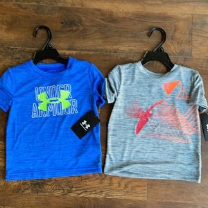Under Armour Toddler Boy Shirts NEW